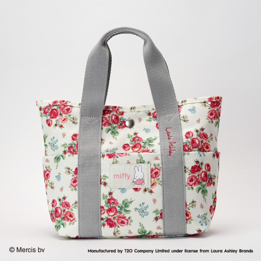 ローラアシュレイ　※トートバッグのみ LAURA ASHLEY 【公式】ローラアシュレイ トート 柄 動物 犬 ミニ