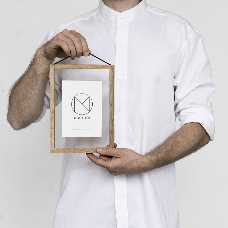 MOEBE フレーム A5 オーク あなたのクリエイティビティを刺激する！ ムーベ　北欧 デンマーク