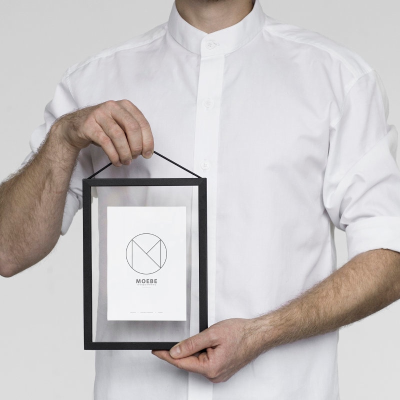 MOEBE フレーム A5 ブラック あなたのクリエイティビティを刺激する！ ムーベ　北欧 デンマーク