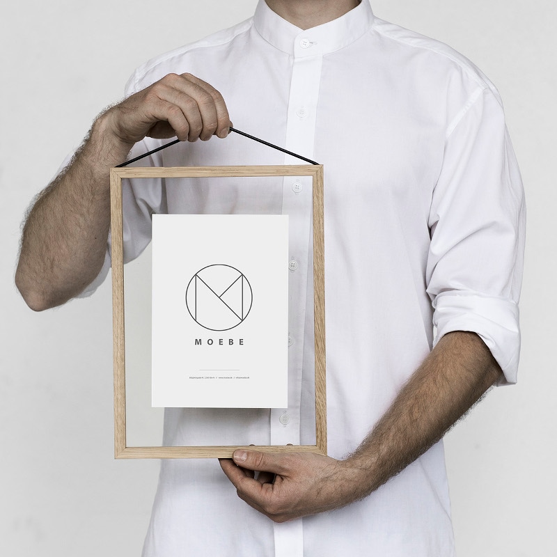 MOEBE フレーム A4 オーク あなたのクリエイティビティを刺激する！ ムーベ　北欧 デンマーク