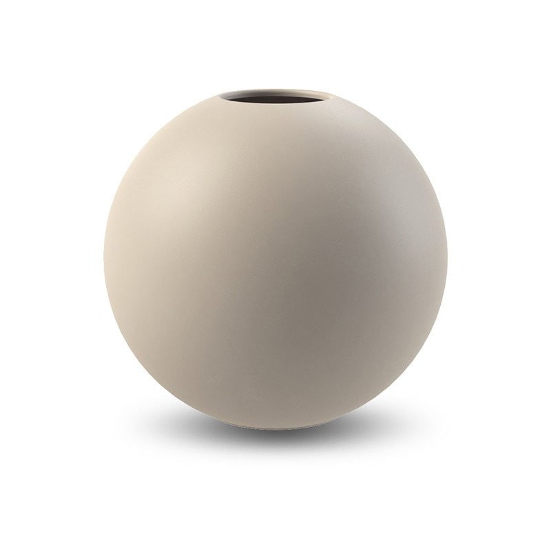 Cooee Design ボールフラワーベース 20cm サンド 花びん　北欧 スウェーデン