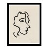 Henri Matisse アンリ マティス Nadia in Sharp Profile A3変形 アートポスター フランス|Henri Matisse|アートポスター