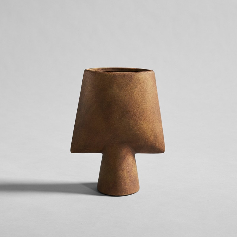 101 COPENHAGEN スフィア フラワーベース スクエア ミニ オークル H25cm 花瓶 ワンオーワン コペンハーゲン 北欧 デンマーク