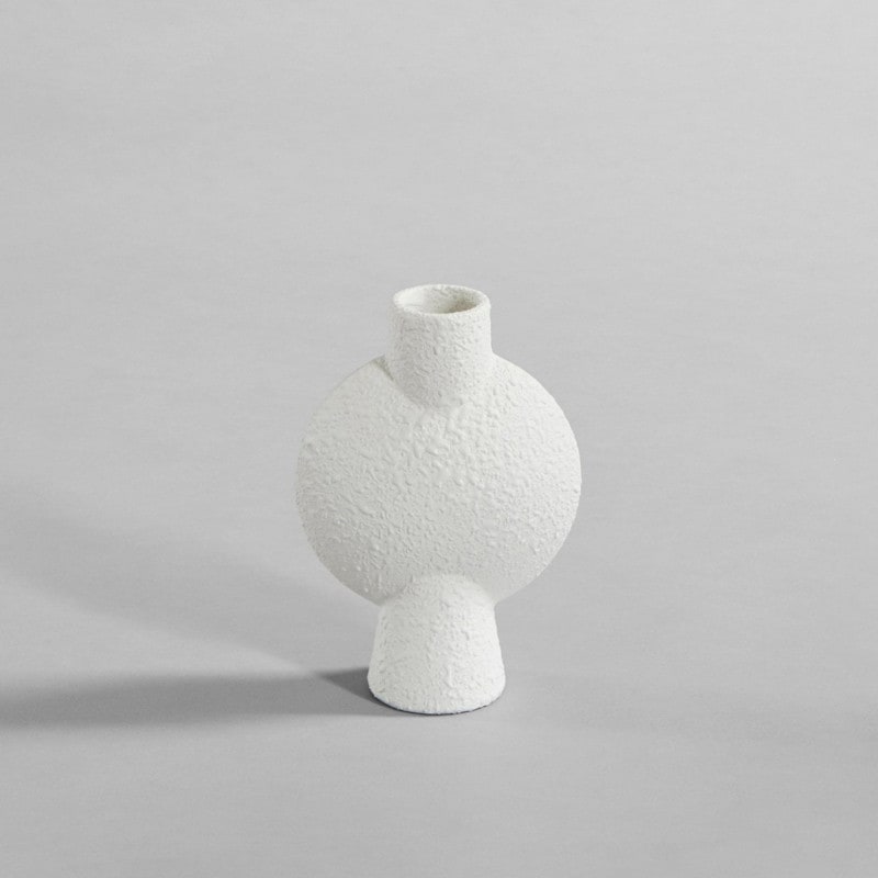 101 COPENHAGEN スフィア フラワーベース バブル ミニ バブルホワイト H19cm 花瓶 ワンオーワン コペンハーゲン 北欧 デンマーク