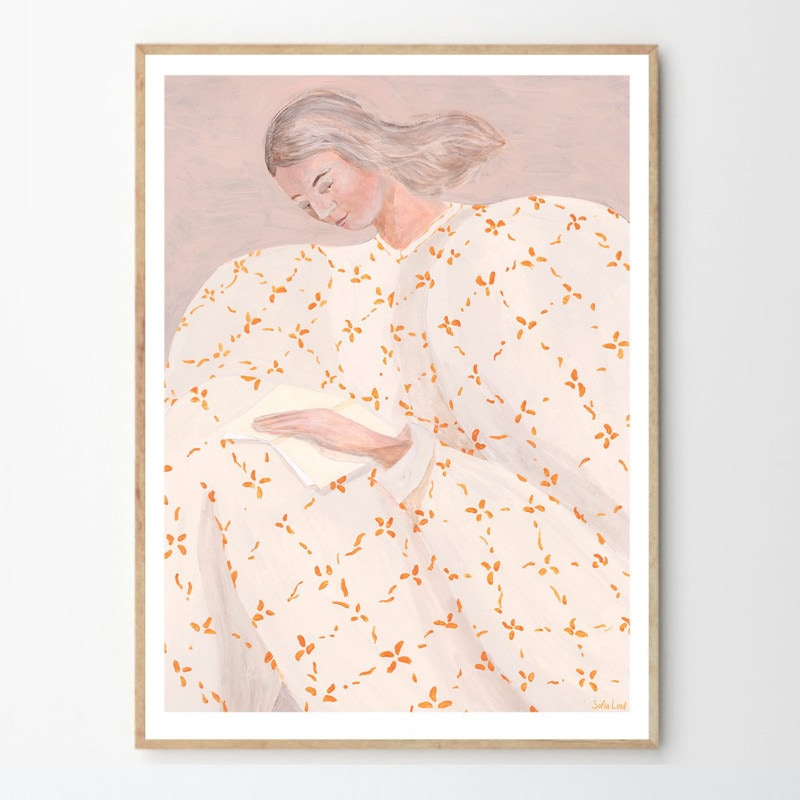 THE POSTER CLUB 秘密のノート 50x70cm アートポスター 北欧 デンマーク