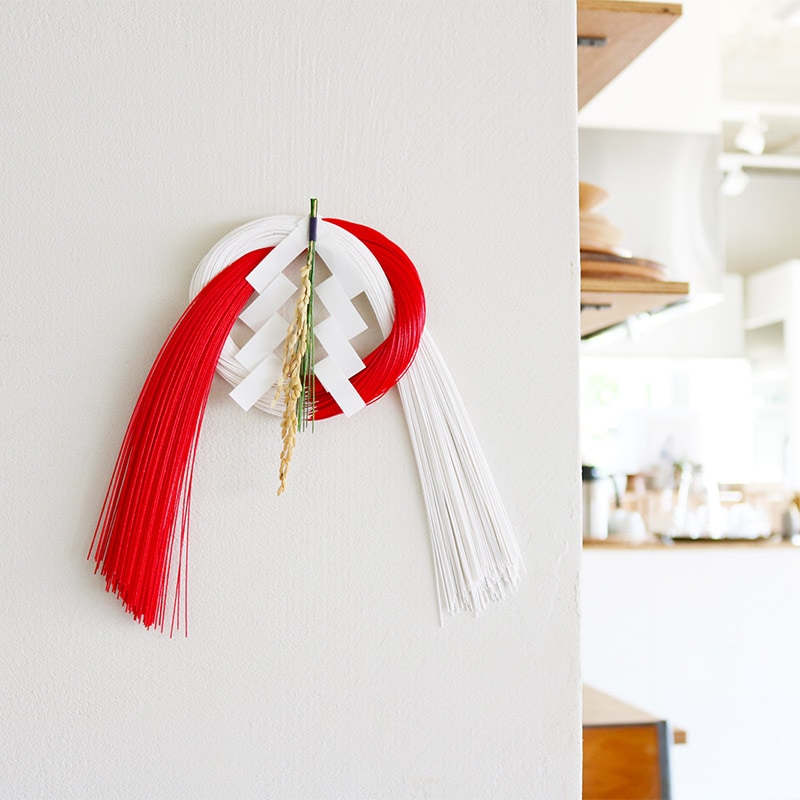 水引デザイナー長浦ちえさんの 水引お正月飾り「五色飾り1」 TIER・タイヤー 日本