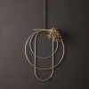 ferm LIVING デコ フレーム リング 小さめ 3個セット ブラス リース土台 ファームリビング 北欧 デンマーク 日本正規代理店品|ferm LIVING|デコレーション