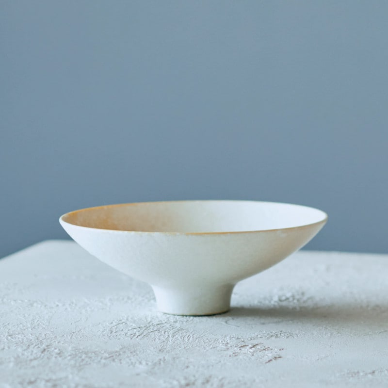 食卓が垢抜ける！こなれ小鉢 釉薬 白 食洗機･電子レンジOK 多治見 日本製 KIHON NO UTSUWA