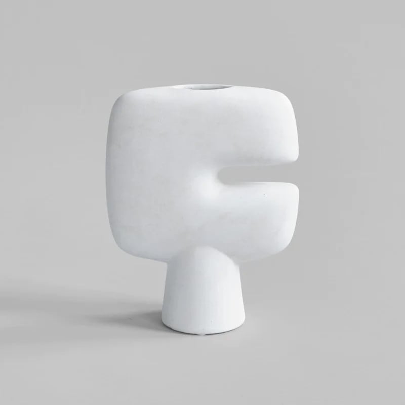 101 COPENHAGEN トライバル フラワーベース ミニ ホワイト H25cm 花瓶 ワンオーワン コペンハーゲン 北欧 デンマーク