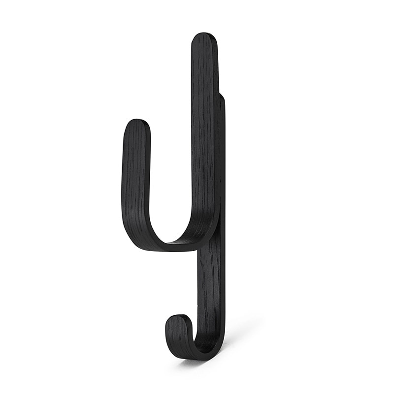 Cooee Design ウッディフック ブラック 木製 Woody Hook One 北欧 スウェーデン