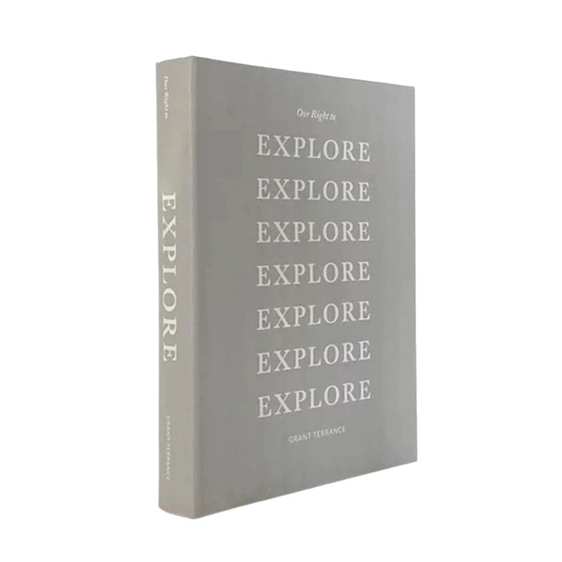 洋書風 デコレーション ダミーブック グレーS 単品