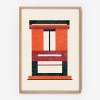 【フレーム同時購入でフレームに入れてお届け】Nathalie Du Pasquier CALDO アートポスター 47.5x67.5cm WRONG SHOP ナタリー・ドゥ・パスキエ フランス／イギ