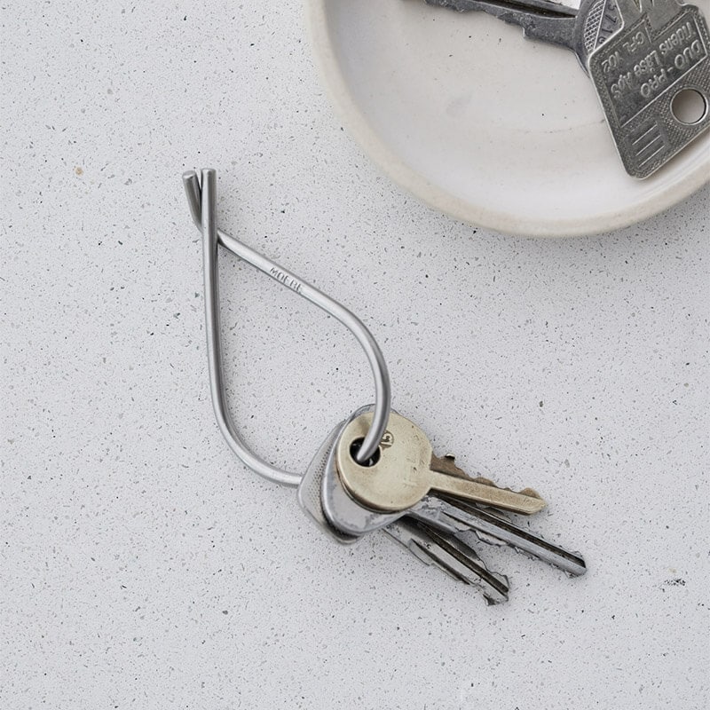 MOEBE キーリング ステンレス キーホルダー ムーベ 北欧 デンマーク【ネコポスOK】