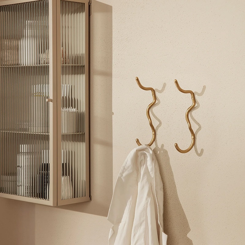 Ferm Living カーヴァチュア フック ブラス Curvature Hook ファームリビング 北欧 デンマーク 日本正規代理店品