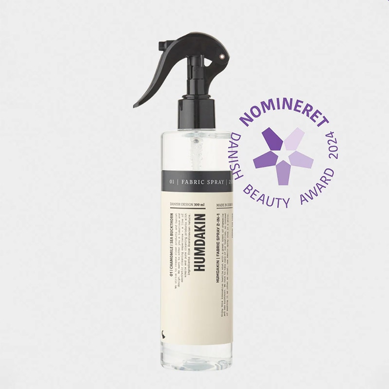 HUMDAKIN ファブリックスプレー 布製品の消臭＆芳香 2-in-1 カモミール＆シーバックソーン 300ml ハムダキン 北欧 デンマーク
