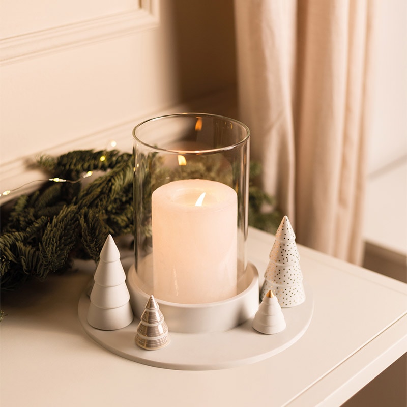 rader クリスマス モミの木 セラミック キャンドルホルダー H16cm レダー ドイツ