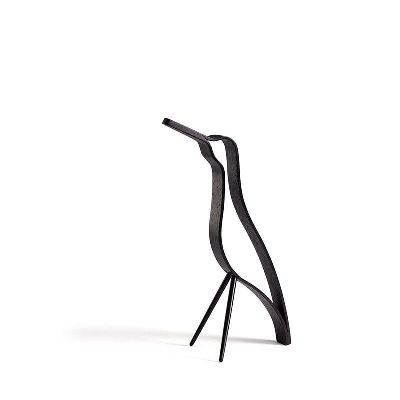 Cooee Design ウッディバード ブラック High 25cm 鳥 木製 オブジェ Woody Bird 北欧 スウェーデン