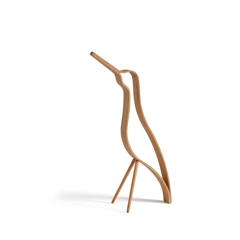 Cooee Design ウッディバード オーク High 32cm 鳥 木製 オブジェ Woody Bird 北欧 スウェーデン