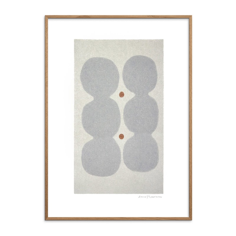 THE POSTER CLUB ムーンストーン 30x40cm アートポスター 北欧 デンマーク