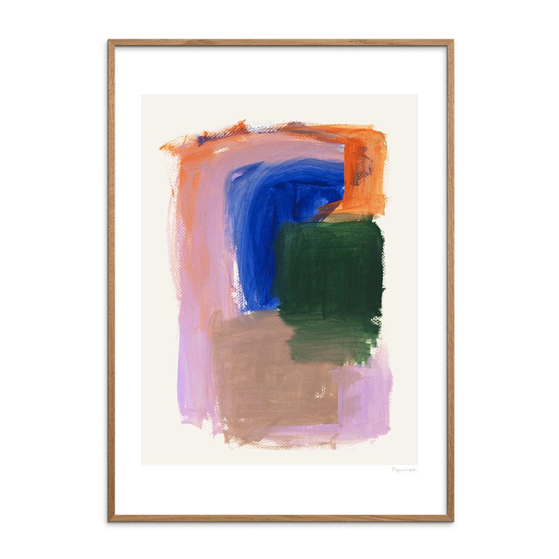 THE POSTER CLUB 即興 50x70cm アートポスター 北欧 デンマーク