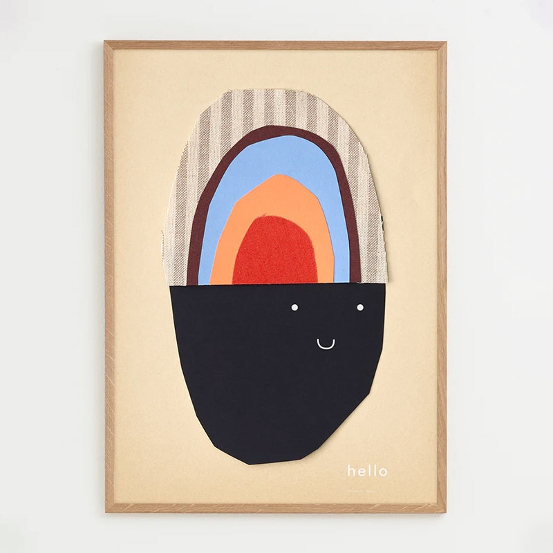 ATELIER CPH  PLAY 005 ハロー A3 アートポスター 北欧 デンマーク