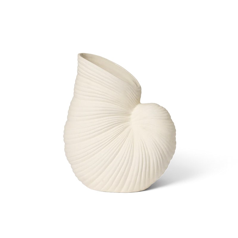 Ferm Living シェルベース 花瓶 ファームリビング 北欧 デンマーク 日本正規代理店品