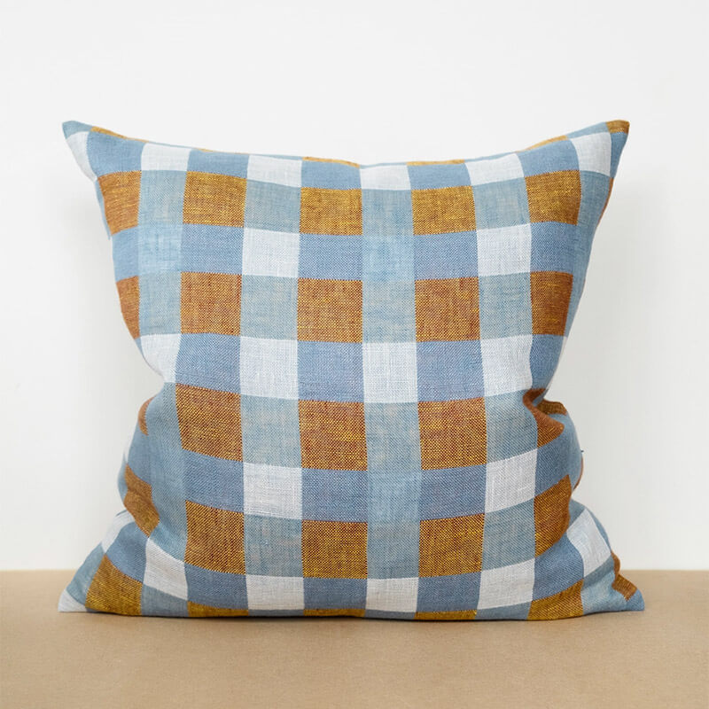 Fine Little Day RUTAN ジャカード織 クッションカバー 45x45cm 麻100% 北欧 スウェーデン【ネコポスOK】