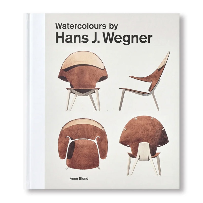 ハンス・J・ウェグナー 水彩画 作品集 Watercolours 洋書 Hans J. Wegner コーヒーテーブルブック ハードカバー