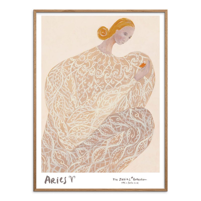 THE POSTER CLUB おひつじ座 アリエス 30x40cm 50x70cm アートポスター 北欧 デンマーク