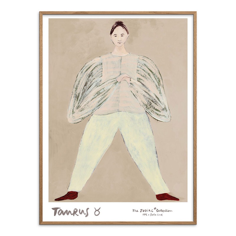 THE POSTER CLUB おうし座 タウルス 30x40cm アートポスター 北欧 デンマーク