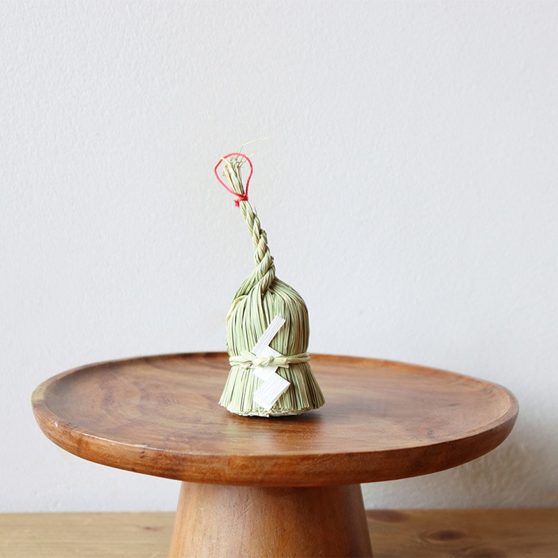 稲藁研究所 わら飾り「福鈴飾り 中」INAKEN 日本