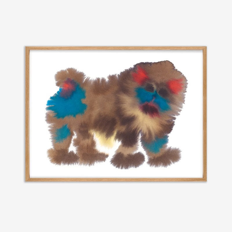 Rop van Mierlo マンドリル アートポスター 67.8×50cm WRONG SHOP ロプ・ヴァン・ミエルロ オランダ／イギリス