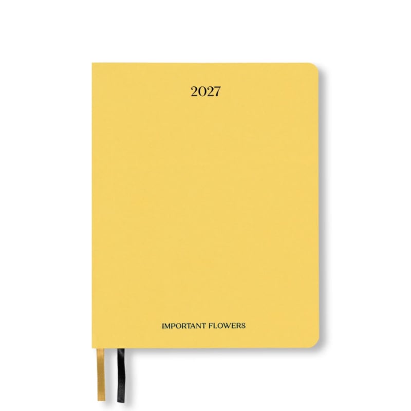 【予約：7～8月入荷次第発送】ソフィア・コッポラ 2027年 スケジュール帳 手帳 THE IMPORTANT FLOWERS PLANNER 2027 by Sofia Coppola【ネコポスOK】 