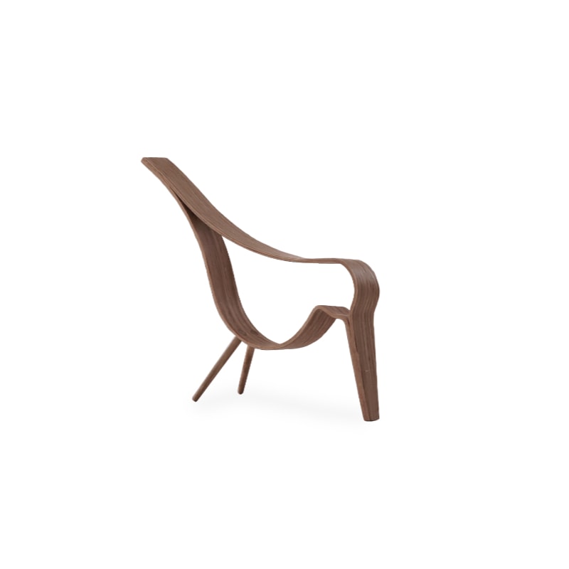 Cooee Design ウッディバード ダークオーク M 18cm 鳥 木製 オブジェ Woody Bird 北欧 スウェーデン