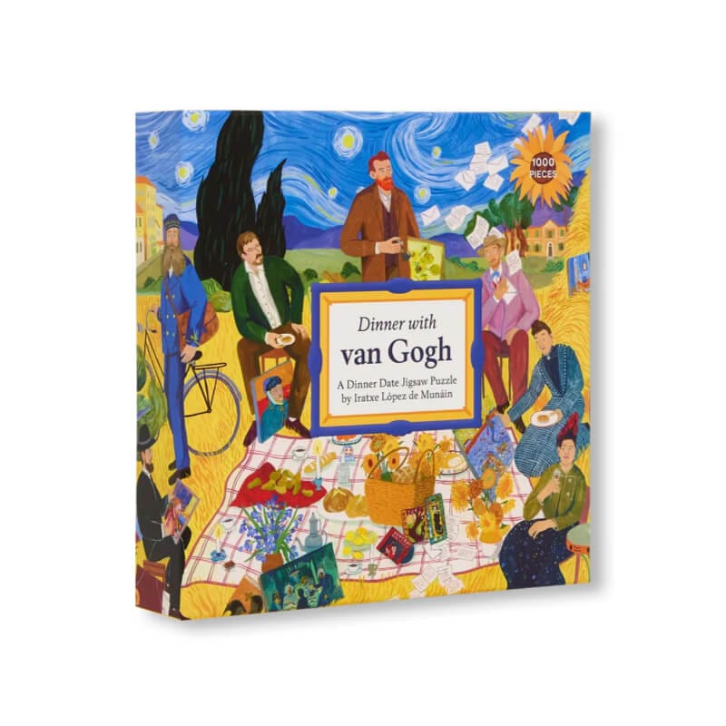 ジグソーパズル ゴッホと星月夜のピクニック 1000ピース Dinner with van Gogh