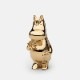 【ラスト1点】Moomin × Skultuna ムーミン ゴールドフィギュア スノークのおじょうさん 5.3cm ノンノン フローレン 北欧 スウェーデン フィンランド|Moomin × Skult
