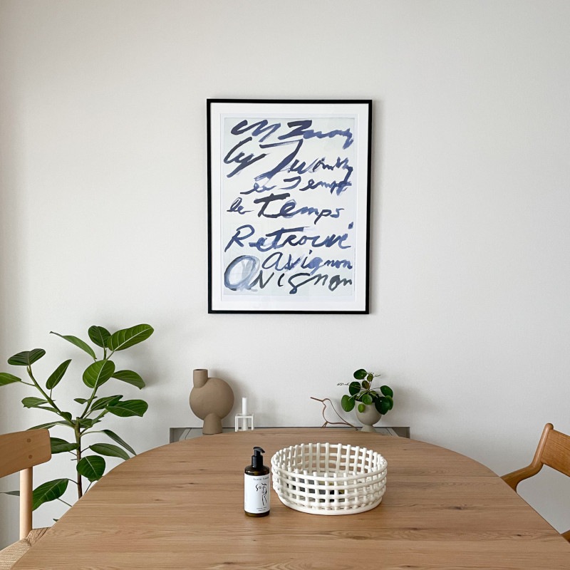 サイ・トゥオンブリー（Cy Twombly）　ポスター 現地買付け品】画家『サイ・トゥオンブリー Cy Twombly