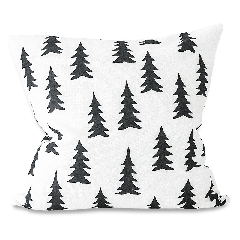 ファインリトルデイ　リネン100%クッションカバー　モミの木　夏のインテリア 北欧モダン雑貨のオンライン通販｜nest のFine Little Day モミの木柄