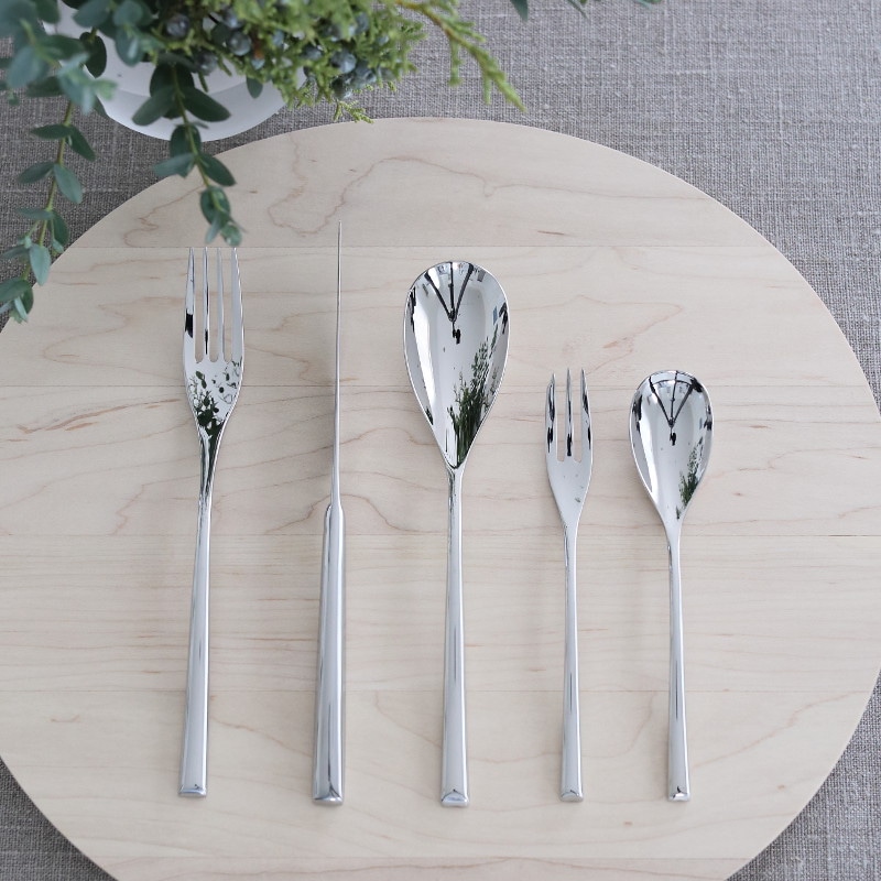 【専用】Sambonet　サンボネ　カトラリー　Bamboo　12 本セット Amazon | Sambonet - Servizio 30 Pz Monoblocco バンブー PVD