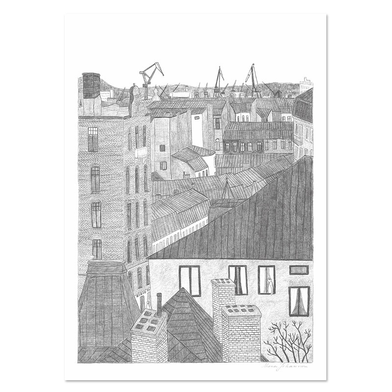 Fine Little DayHAMNEN ݥ 50x70cm եȥǥ ̲ ǥ
