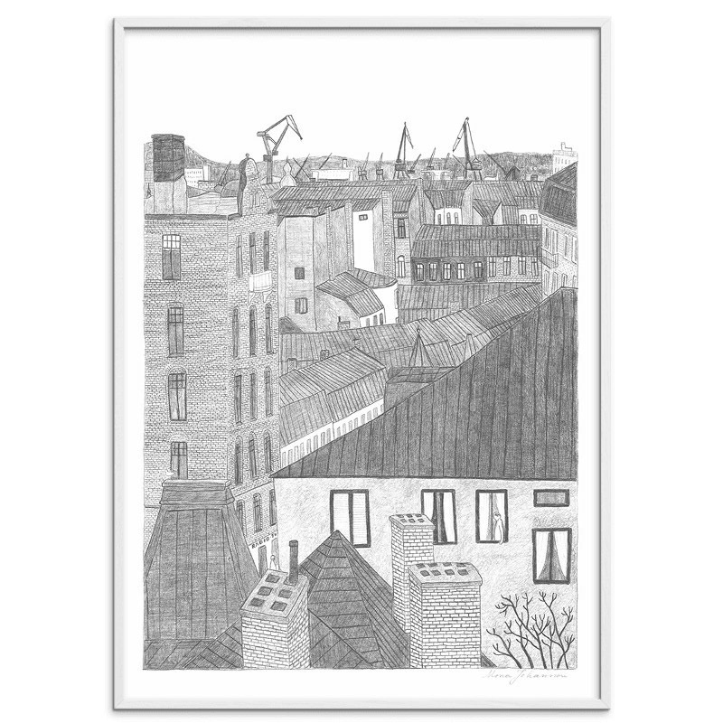 Fine Little DayHAMNEN ݥ 50x70cm եȥǥ ̲ ǥ