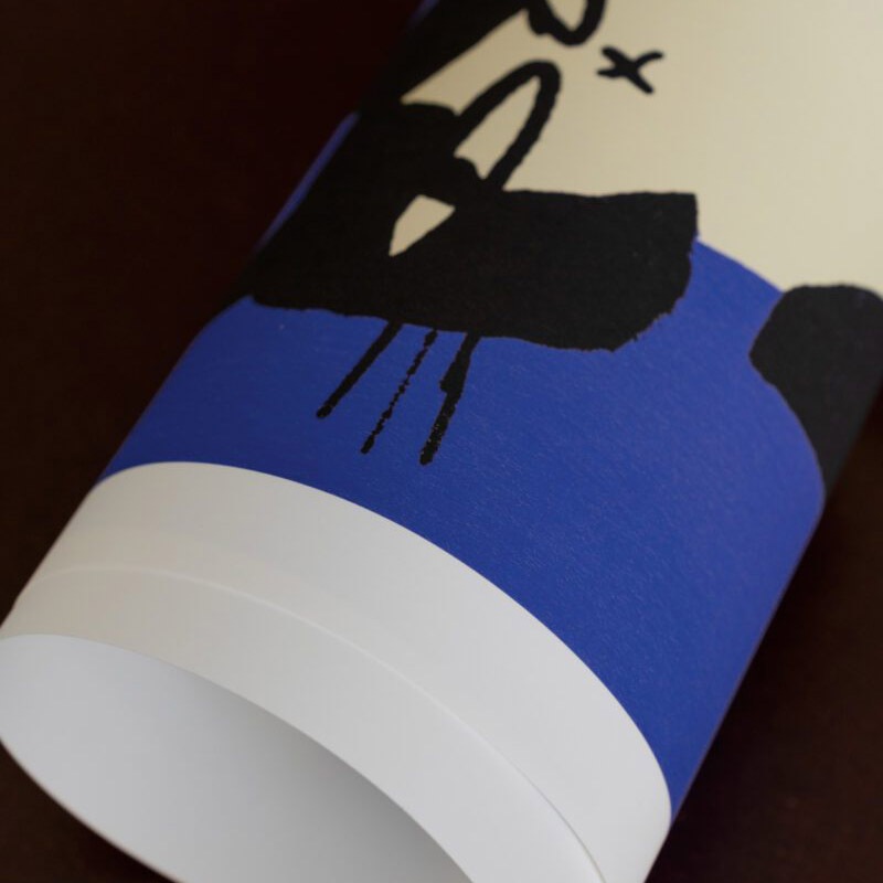 THE POSTER CLUB Cat in Blue 50x50cm ȥݥ ̲ ǥޡ