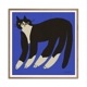 THE POSTER CLUB Cat in Blue 50x50cm ȥݥ ̲ ǥޡ
