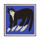 THE POSTER CLUB Cat in Blue 50x50cm ȥݥ ̲ ǥޡ