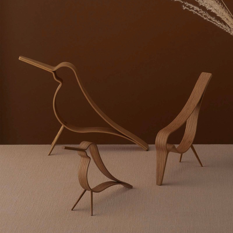 Cooee Design åǥС  M 18cm Ļ  ֥ Woody Bird ̲ ǥ