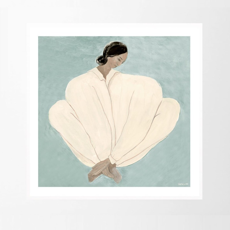 【絵画 アート】 S.MILDO 抽象画 絵画 リトグラフ 版画 ジョアン・ミロ 「ノーサイン・14」 額