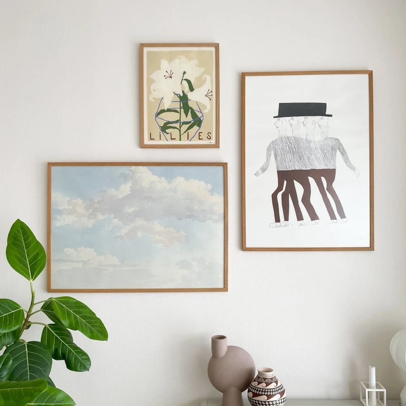 北欧モダン雑貨のオンライン通販｜nest のDybdahl 雲 IV 30x40cm