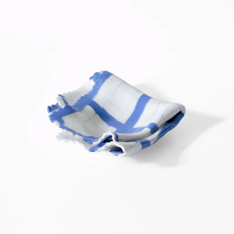 Saori M Stoneware  ϥ󥫥 ȥ졼 ֥롼 11.5cm  /ꥫ
