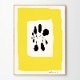 THE POSTER CLUB　Yellow Area 30x40cm アートポスター 北欧 デンマーク|The Poster Club Collection|アートポスター