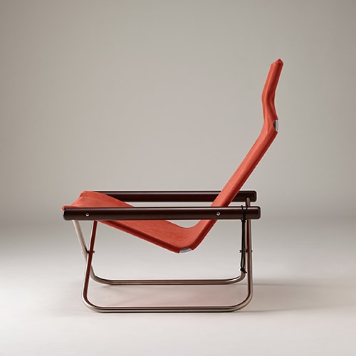 ニーチェアエックス ダークブラウン／レンガ Nychair X（ニーチェアエックス） ロッキング ダークブラウン／レンガ